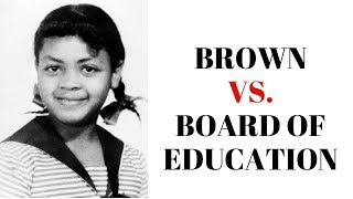 Brown v the Board of Education [upl. by Arvonio]