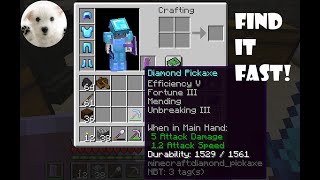 How to see your durability in minecraft 120 NO MODS [upl. by Buford777]