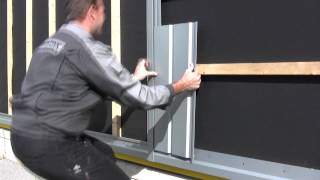 RHEINZINK SPLine facade cladding installation guide danish [upl. by Fleisher]