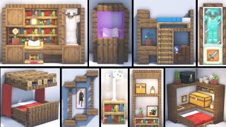 Minecraft 20 Interior Decorations Ideas and Design [upl. by Alletnahs236]