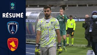 PARIS FC  RODEZ AVEYRON FOOTBALL 1  1  Résumé  PFC  RAF  20202021 [upl. by Leboff]