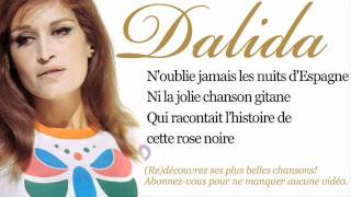 Dalida  Nuits dEspagne  Paroles Lyrics [upl. by Calmas]