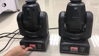 UKing 50W Gobo Moving Head Lights [upl. by Sucramal]