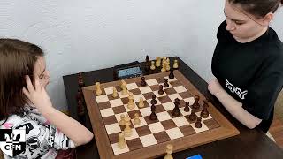 Pinkamena 1420 vs Fatality 1862 Chess Fight Night CFN Rapid [upl. by Adnilim792]