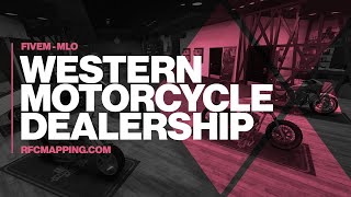 Western Motorcycle Dealership Fivem Mlo [upl. by Sudnor]