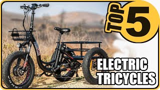 💜Best Electric Tricycle  Top 5  2021 Review [upl. by Kerrin]