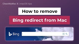 How to remove Bing redirect from Mac [upl. by Marfe857]