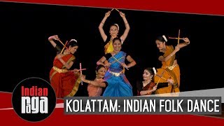 Kolattam Indian Folk Dance [upl. by Siver]