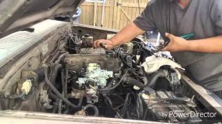 Installing a Weber carburetor [upl. by Amerd]