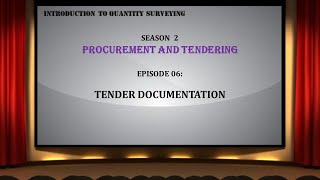 S02E06 Tender Documents [upl. by Anwad]