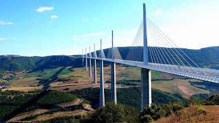 Millau Viaduct tallest bridge in the world  France HD1080p [upl. by Ecinaj]