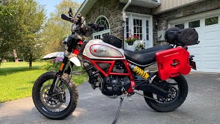 Ducati Scrambler Desert Sled  upgrades and mods [upl. by Cormack]