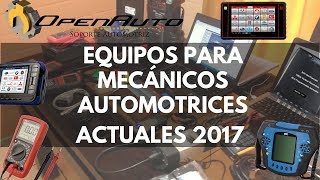 EQUIPOS Y HERRAMIENTAS QUE NECESITA UN MECÁNICO AUTOMOTRIZ 2017 [upl. by Terencio]