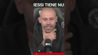 ¡PRIMER BLOOPER DE MASCHE A Mascherano se le complicó en la prestentación en Inter Miami  Shorts [upl. by Eugenio]