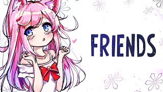 Nightcore  FRIENDS  Lyrics [upl. by Bruckner]