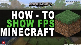 How To Show FPS In Minecraft  Quick amp Easy [upl. by Almeta443]