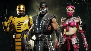 All Character SKINS amp OUTFITS Updated  Mortal Kombat 11 CUSTOMIZATIONS [upl. by Valda]