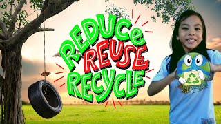 3Rs Reduce Reuse Recycle What Can Kids Do Filipino Bawasan Muling Paggamit Resiklo [upl. by Nylodnarb]