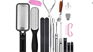 Professional PedicureManicure Tools Set [upl. by Sisto386]