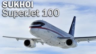 Superjet 100  Russian regional jet [upl. by Ailimac]