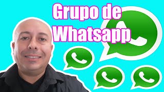 Como crear un grupo de Whatsapp [upl. by Zzaj115]