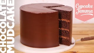 The Ultimate Chocolate Layer Cake Recipe  Cupcake Jemma [upl. by Auehsoj]