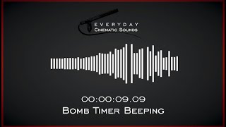 Bomb Countdown Beep  HQ Sound Effect [upl. by Haniraz]