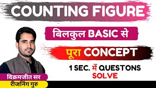 COMPLETE COUNTING FIGURES  BEST EXPLANATIONS  RG VIKRAMJEET SIR  SSC CGL CHSL [upl. by Enrichetta]