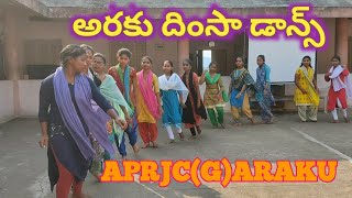 HEC Students DIMSA DANCE BY APRJCG ARAKU in AP India [upl. by Ahsal562]