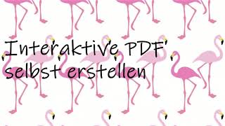 Interaktive PDF mit PowerPoint selbst erstellen Tutorial [upl. by Akiret903]