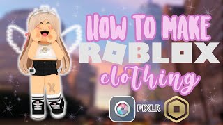 Beginners Guide to Roblox Clothing Design 2021  Pixlr E  priscxlla [upl. by Halonna857]