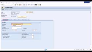 SAP AFS How to create CharacteristicClass for Material Master Data CT04 CL01 [upl. by Ateikan]