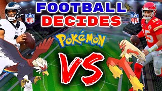 Football Teams Decide Our Random Pokemon Then We FIGHT [upl. by Allie430]