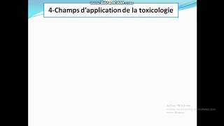 Cours de Toxicologie  Cour 1  notions fondamentales de toxicologie [upl. by Berri]