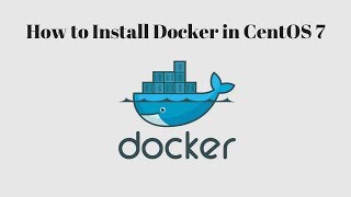 How to Install Docker in Centos 7 linux [upl. by Aivilys]