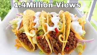 HOW TO MAKE BEEF TACOS  BEST BEEF TACOS [upl. by Neisa]