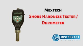 Mextech Shore Hardness Tester Durometer Instrukart [upl. by Polak482]