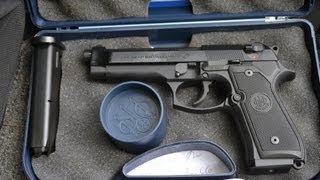 Beretta M9 shooting review [upl. by Drofnelg]