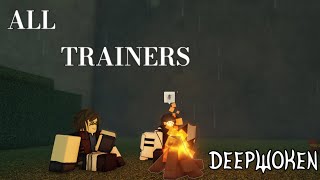 ALL ATTUNEMENT TRAINER LOCATIONS  Deepwoken Tutorial [upl. by Eniaral600]