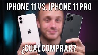 iPhone 11 vs iPhone 11 Pro Cuál comprar [upl. by Lethia]