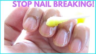 OLIVE OIL TREATMENT ON NAILS  Stop Nails from BREAKING [upl. by Appilihp471]