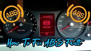 How to fix ABS Fault on VE Commodore [upl. by Bethanne]