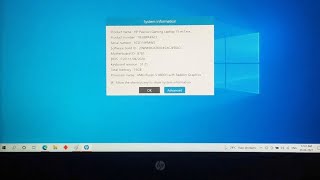 Quickly View System Information on HP PAVILION 15 [upl. by Ardiedak635]