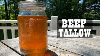 How to Make Beef Tallow from Brisket Trimmings [upl. by Aninad]