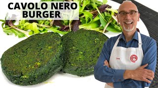 CAVOLO NERO BURGERS  Easy and Quick Recipe ENG [upl. by Eylatan703]