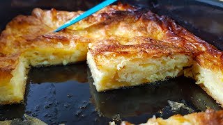 Gibanica prava RECEPT  kako spremiti gibanicu gužvaru [upl. by Justis41]