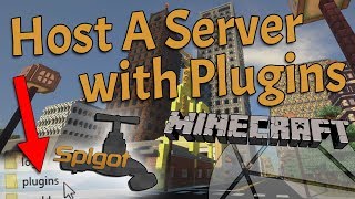 How To Make A Minecraft Spigot Server With Plugins [upl. by Naiviv396]