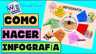 CÓMO HACER UNA INFOGRAFÍA EN WORD ✅ EN 5 MINUTOS✨ [upl. by Tayyebeb561]