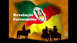 REVOLUÇÃO FARROUPILHA  HISTÓRIA EM MINUTOS [upl. by Frere]