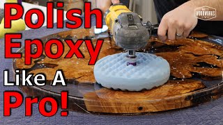 How To Polish Epoxy Resin Like A Pro [upl. by Orelie]